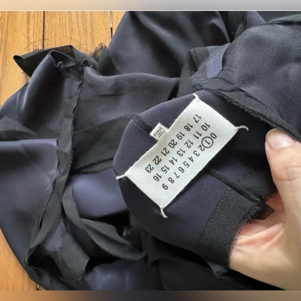 Maison Martin Margiela Navy Midi Dress - Picture 4 of 4